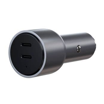 Foto: Satechi 40W Dual USB-C PD Car Charger space gray