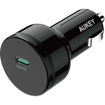 Foto: AUKEY Car Charger 45W black 45W 1-Port USB-type C CC-Y13