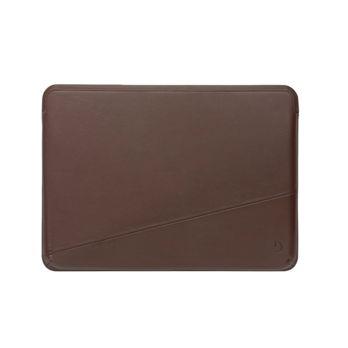 Foto: Decoded Leather Frame Sleeve for Macbook 14 inch Chocolate Brown