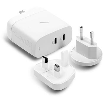 Foto: Native Union 67W Dual USB-C Fast GaN PD Wall Charger White
