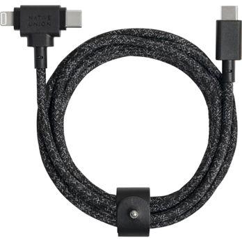 Foto: Native Union Belt Cable Duo USB-C To C/Lightning Cosmos 1,5m