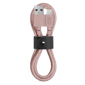 Foto: Native Union Belt Cable USB-A to Lightning 1,2m Rose