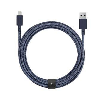 Foto: Native Union Belt Cable USB-A to Lightning 3m Indigo Blue