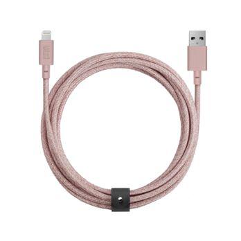 Foto: Native Union Belt Cable USB-A to Lightning 3m Rose