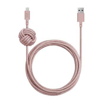 Foto: Native Union Night Cable USB-A to Lightning 3m Rose