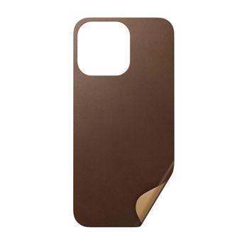Foto: Nomad Leather Skin Rustic Brown iPhone 13 Pro