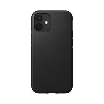 Foto: Nomad Modern Case MagSafe Black leather iPhone 12 Mini
