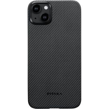 Foto: Pitaka MagEZ Case 4 600D for iPhone 15 Plus Black/Grey Twill