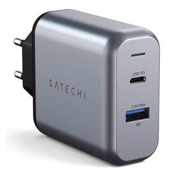 Foto: Satechi 30W Dual Port Wall Charger space gray