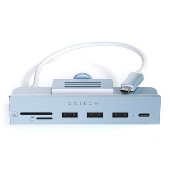 Foto: Satechi USB-C Clamp Hub for 24" iMac blue