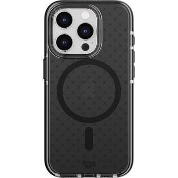 Foto: Tech21 EvoCheck Case MagSafe for iPhone 15 Pro Smokey/Black