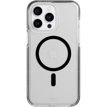 Foto: Tech21 EvoCrystal Case MagSafe for iP 15 Pro Max Black Titanium