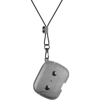 Foto: Woodcessories AirCase AirPod Pro Leather Necklace Case Stone Gray